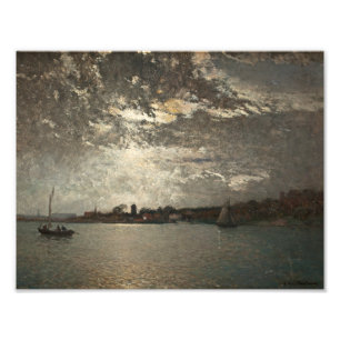 Alfred Wahlberg - Moonlight Mood, Stockholm Fotodruck