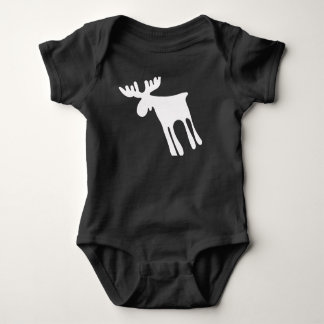 Älg / Moose Baby Strampler