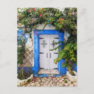 Algarve Door Feiertagspostkarte