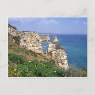 Algarve Küste Postkarte
