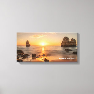 Algarve Portugal Coast Stretched Canvas Print Leinwanddruck