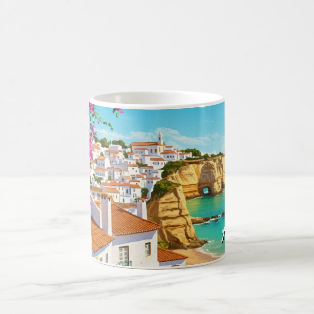 Algarve Portugal Reisen Kaffeetasse (Mittel)