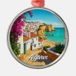 Algarve Portugal Reisen Ornament Aus Metall