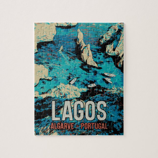 Algarve Portugal Vintage (Vertikal)