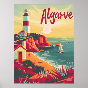 Algarve Vintag Poster