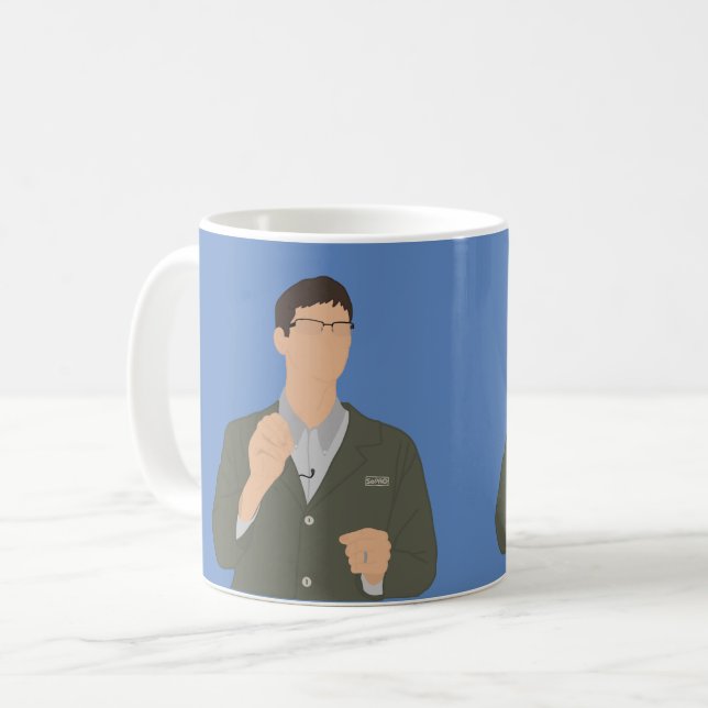 Alge Kaffeetasse (Vorderseite Links)