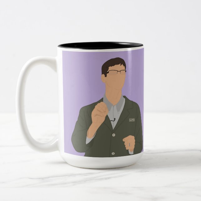 Alge Zweifarbige Tasse (Links)