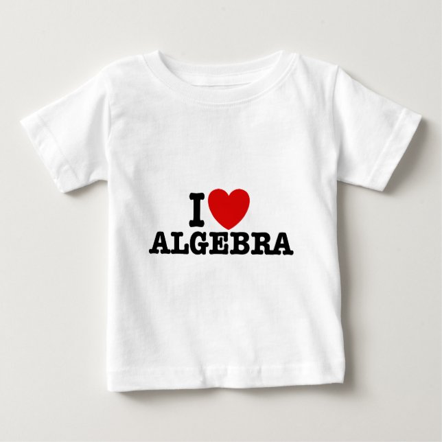 Algebra Baby T-shirt (Vorderseite)