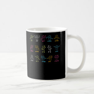 Algebra Dance Graph Figures Math Equity Lehrer Kaffeetasse
