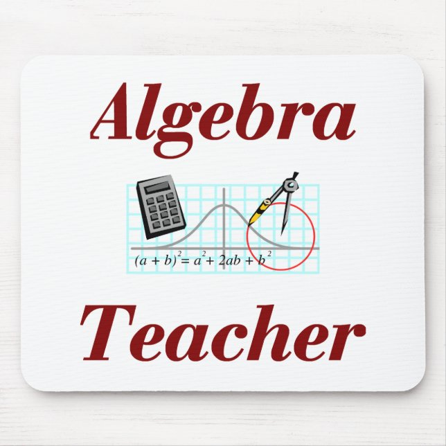 Algebra-Lehrer Mousepad (Vorne)