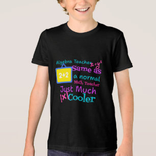 Algebra-Lehrer wie ein normaler Mathematiklehrer Tri-Blend Shirt