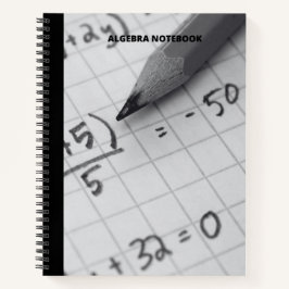 ALGEBRA NOTES NOTEBOOK NOTIZBUCH