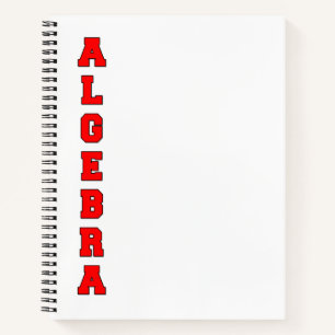 Algebra Notizbuch