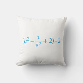 Algebraische Identität a^2 + 1 a^2 + 2 - 2  Mathem Kissen