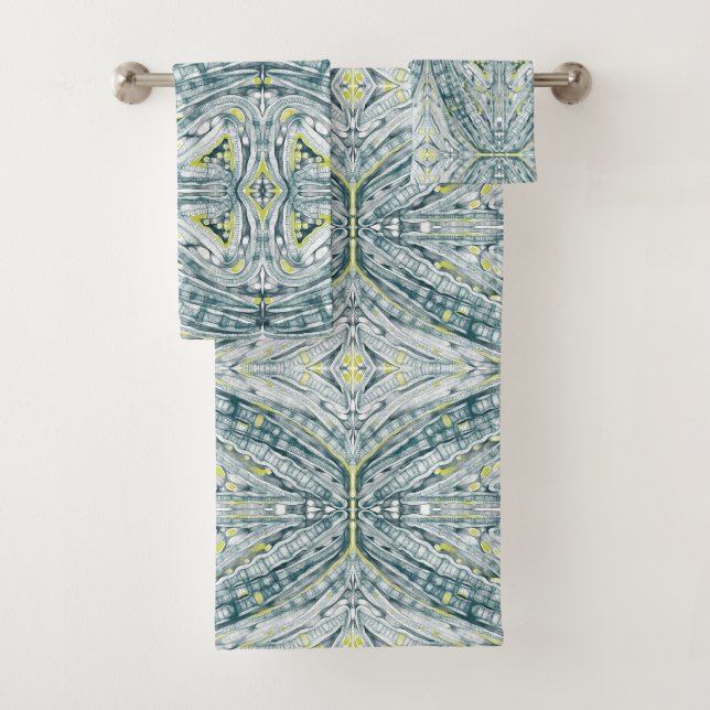 Algen unter Glas Badhandtuch Set (Insitu)