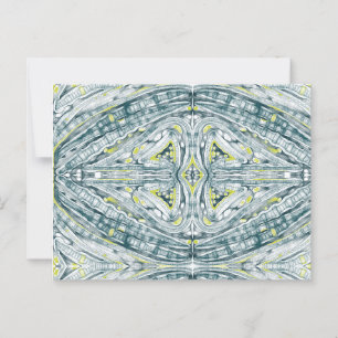 Algen unter Glas Postkarte