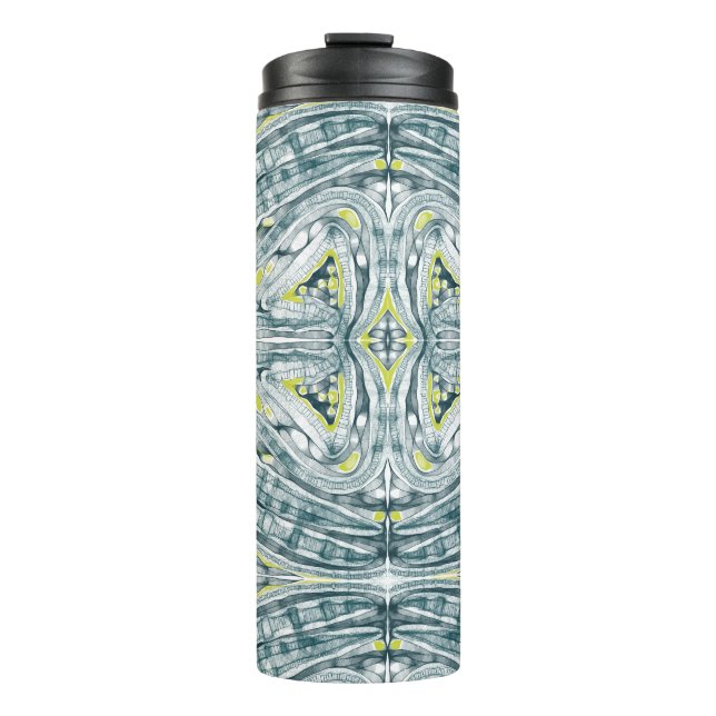 Algen unter Glas Thermosbecher (Vorderseite)