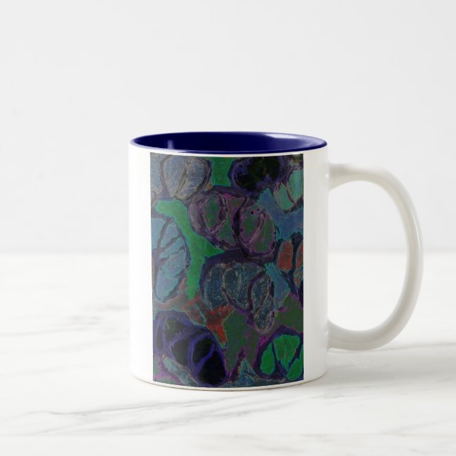 Algen Zweifarbige Tasse (Rechts)