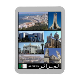 Algeria - Algeri - I Love - Magnet