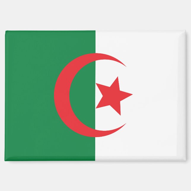 Algeria-Flag-Magnet Magnet (Vorderseite)