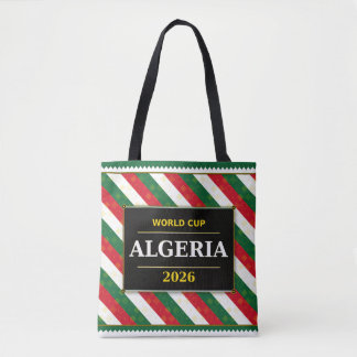 Algeria Football Fan 2026 with Stunning Patterns Tasche