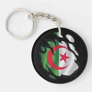 Algérie - Drapeau déchiré