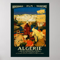 Algérie - poster - Vintage 