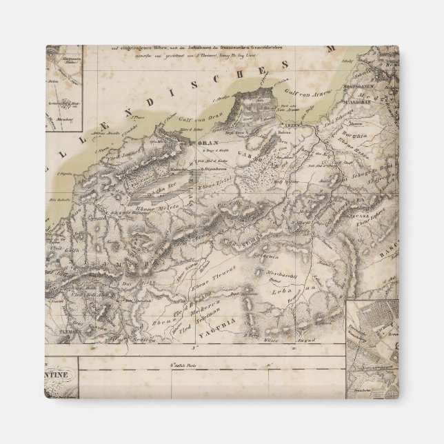 Algerien 2 magnet (Vorne)