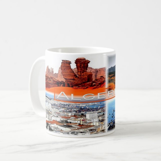 Algerien - Alger - Kaffeetasse (Vorderseite Links)
