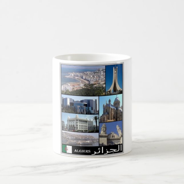Algerien - Algerien - I Liebe - Kaffeetasse (Mittel)