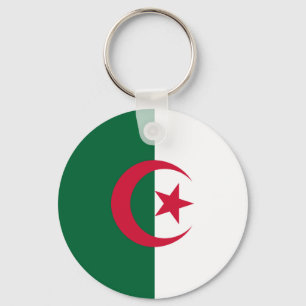 Algerien - algerische Flagge Schlüsselanhänger