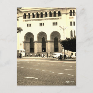 Algerien Algier Die Post antiquarisch Postkarte
