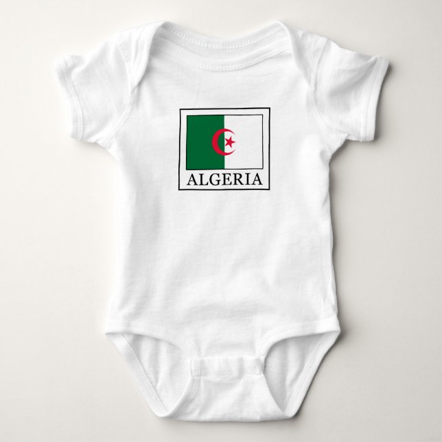 Algerien Baby Strampler (Vorderseite)