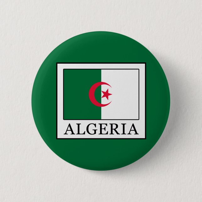 Algerien Button (Vorderseite)