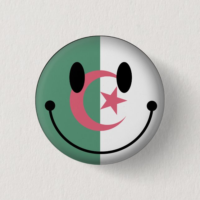 Algerien Button (Vorderseite)