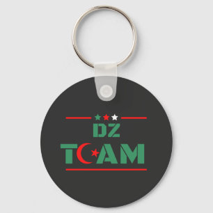 Algerien DZ Team Algerien Flaggenfarben DZ Power Schlüsselanhänger