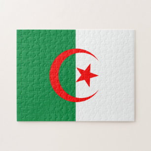 Algerien Flag Puzzle