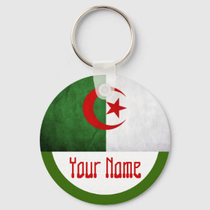 Algerien - FLAG Schlüsselanhänger