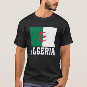 Algerien-Flagge Patriotisches Nationales Erbe Souv T-Shirt