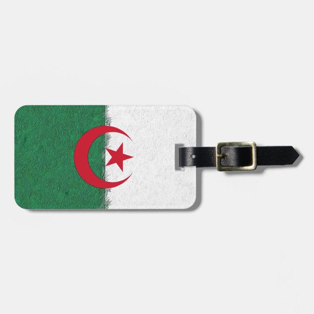 Algerien Gepäckanhänger (Vorderseite horizontal)