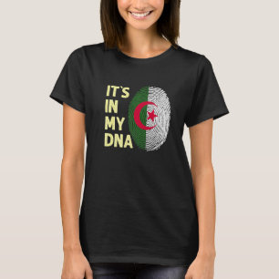 Algerien in meinem DNA-algerischen Flaggenteam Alg T-Shirt