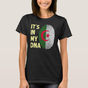 Algerien in meinem DNA-algerischen Flaggenteam Alg T-Shirt