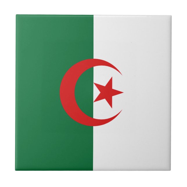 Algerien Keramik Tile Fliese (Vorderseite)