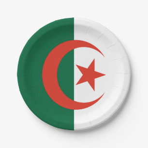 Algerien Pappteller