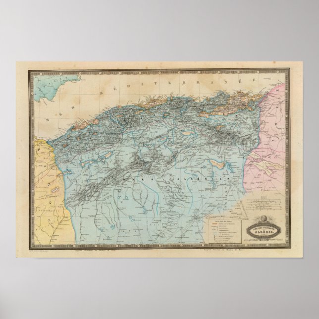 Algerien Poster (Vorne)