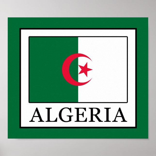 Algerien Poster (Vorne)