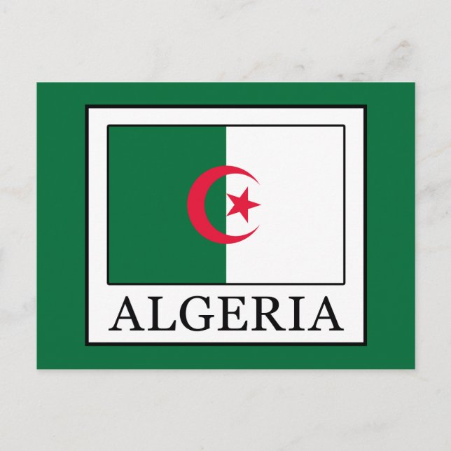 Algerien Postkarte (Vorderseite)