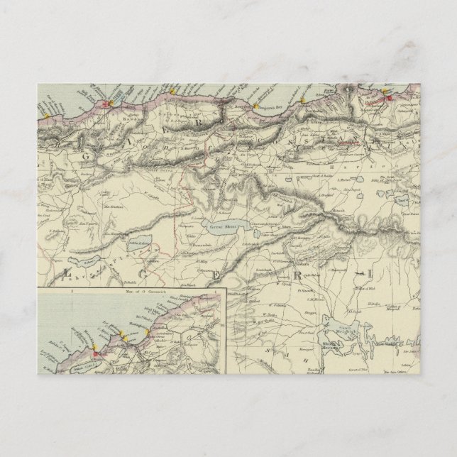 Algerien Postkarte (Vorderseite)