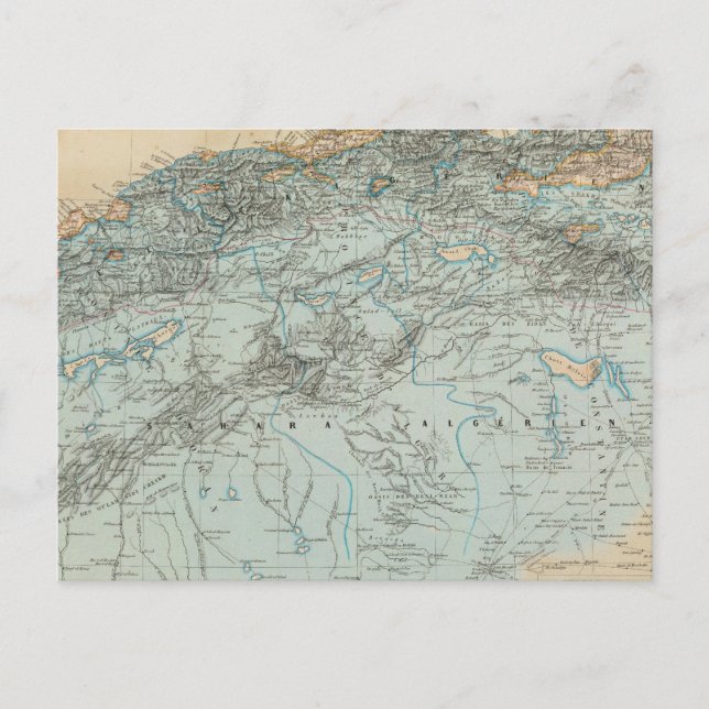 Algerien Postkarte (Vorderseite)