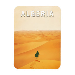 Algerien Reise Kunst Vintage Magnet